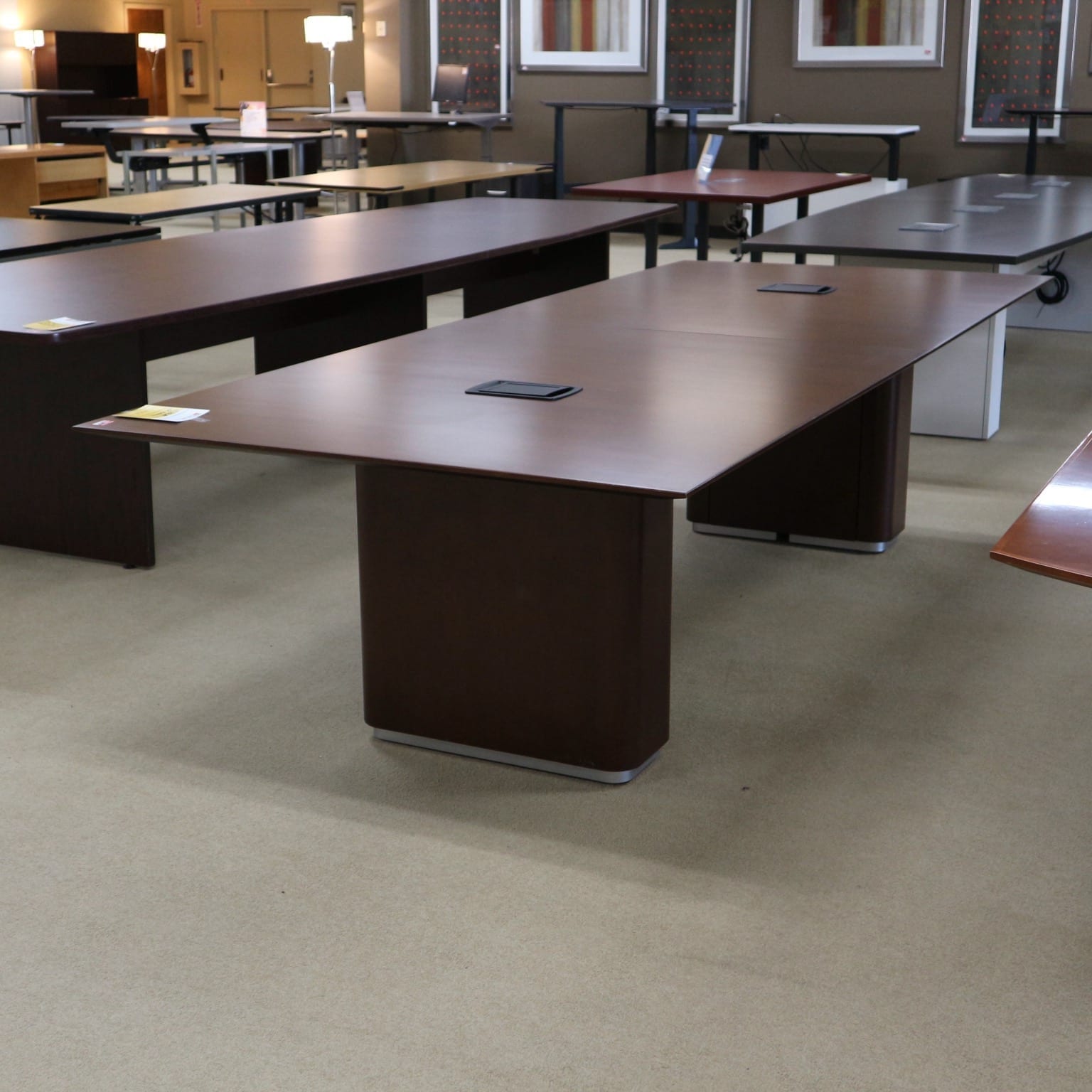 Conference Table 10'W x 4'D Office Furniture Liquidations
