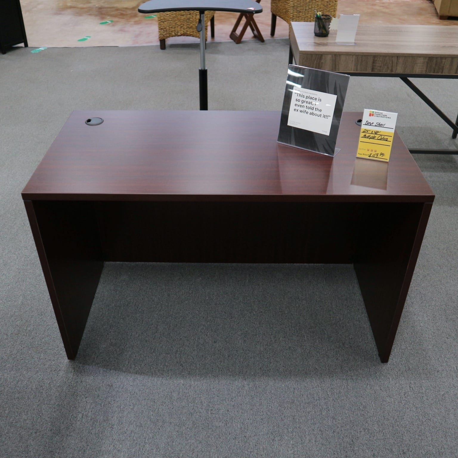 Desk Shell 48" New Office Furniture Liquidations