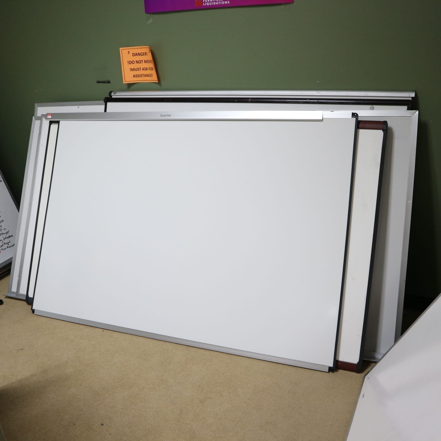 Whiteboard 4′ x 6′