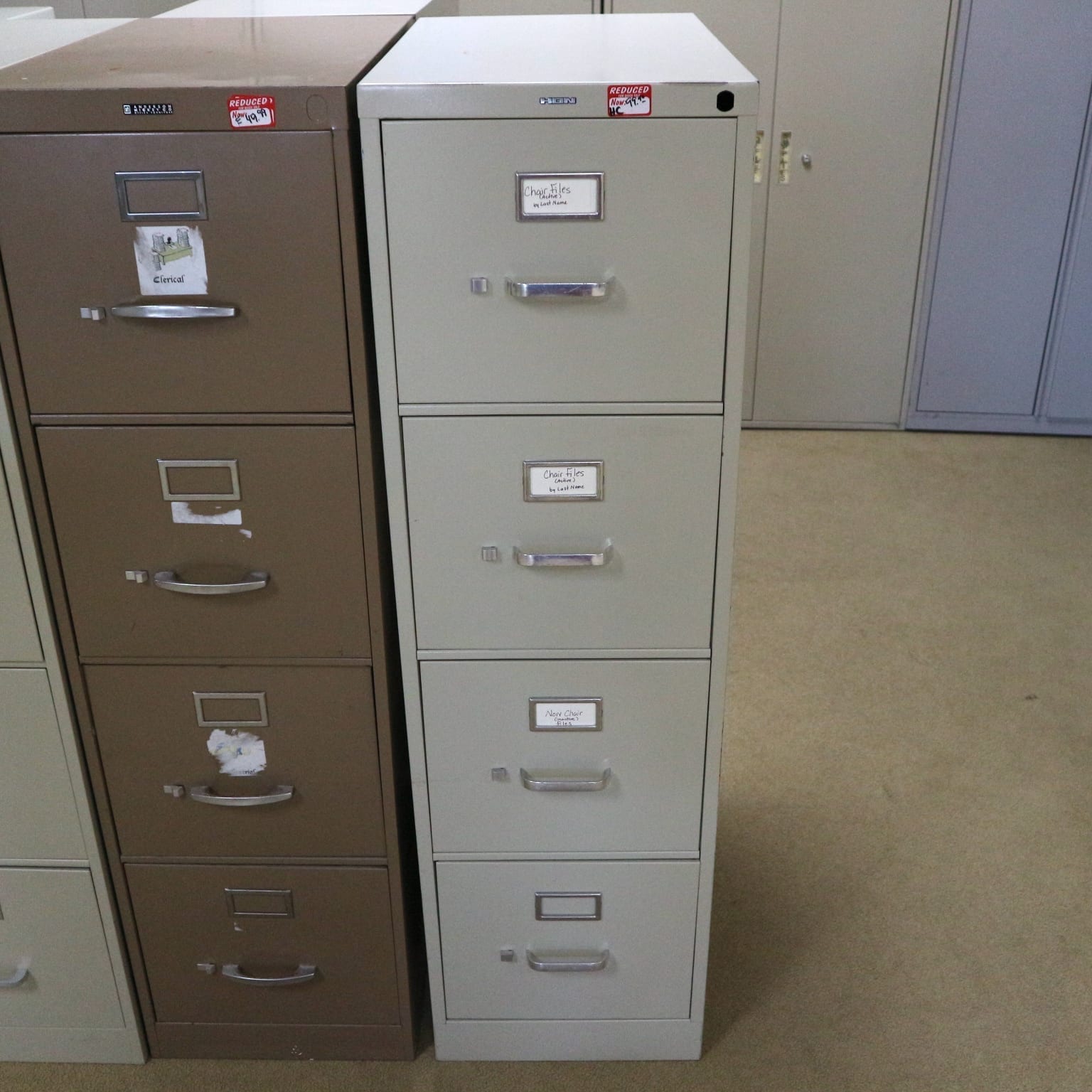 The Hon Vertical File Office Furniture Liquidations