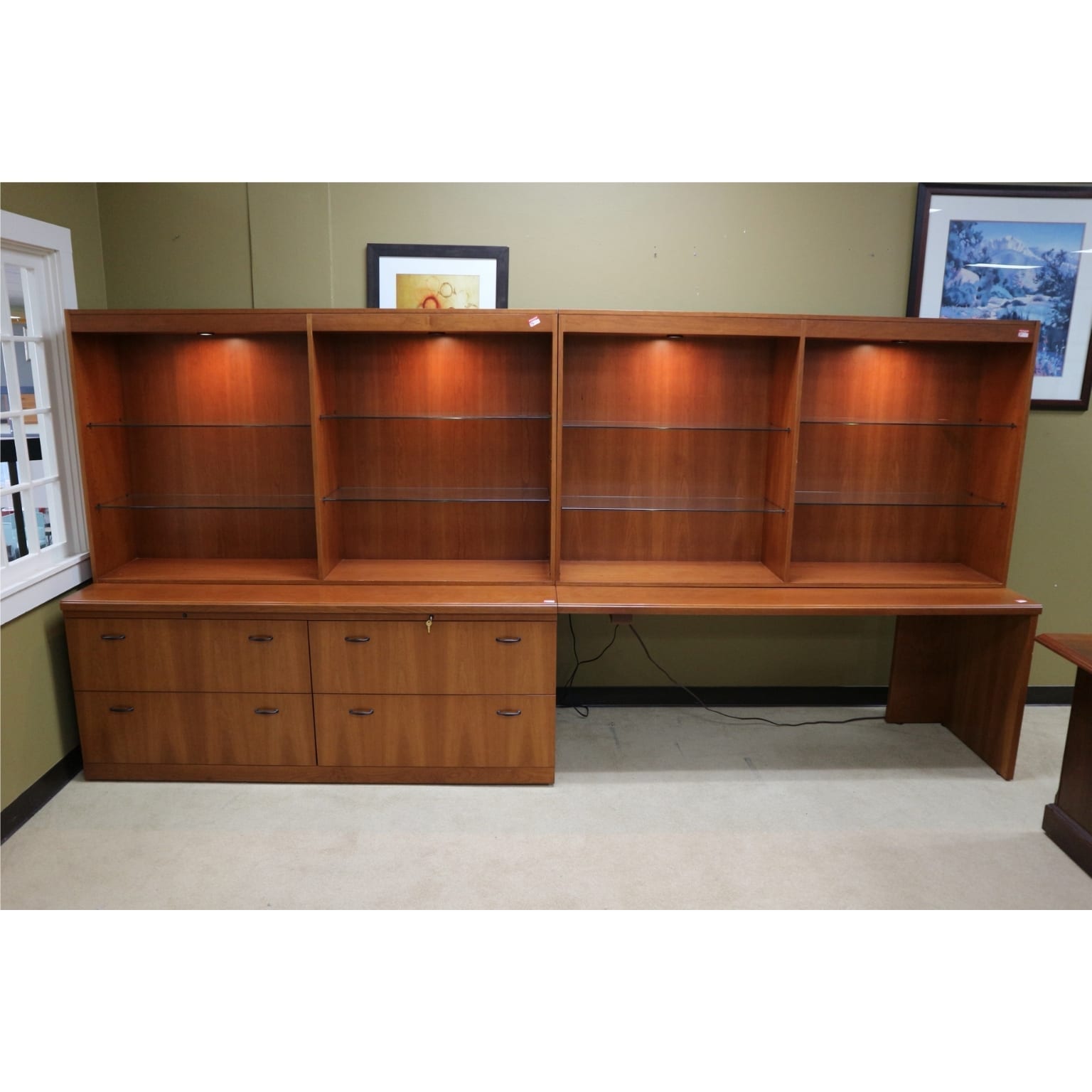 Credenza Bookcase Office Furniture Liquidations