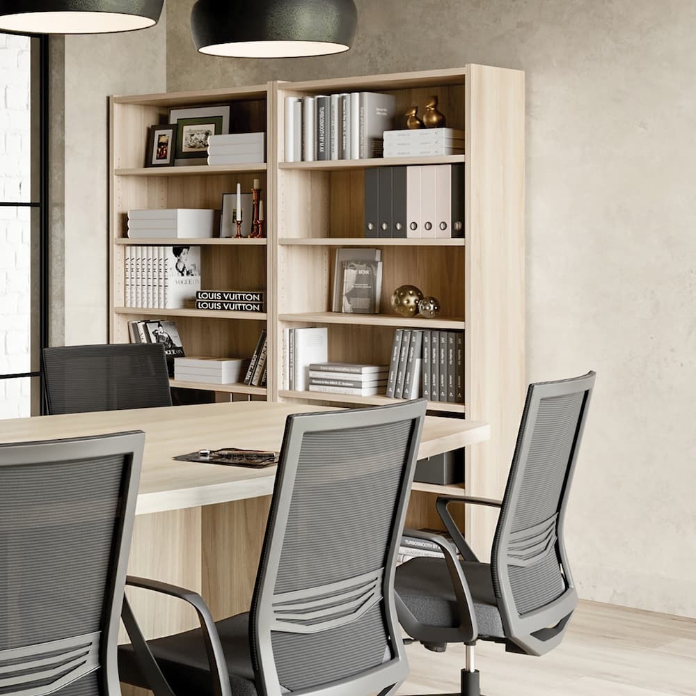 New - 32" W x 71" H Laminate Bookcase with Hard Back - Various Colors - Image 7