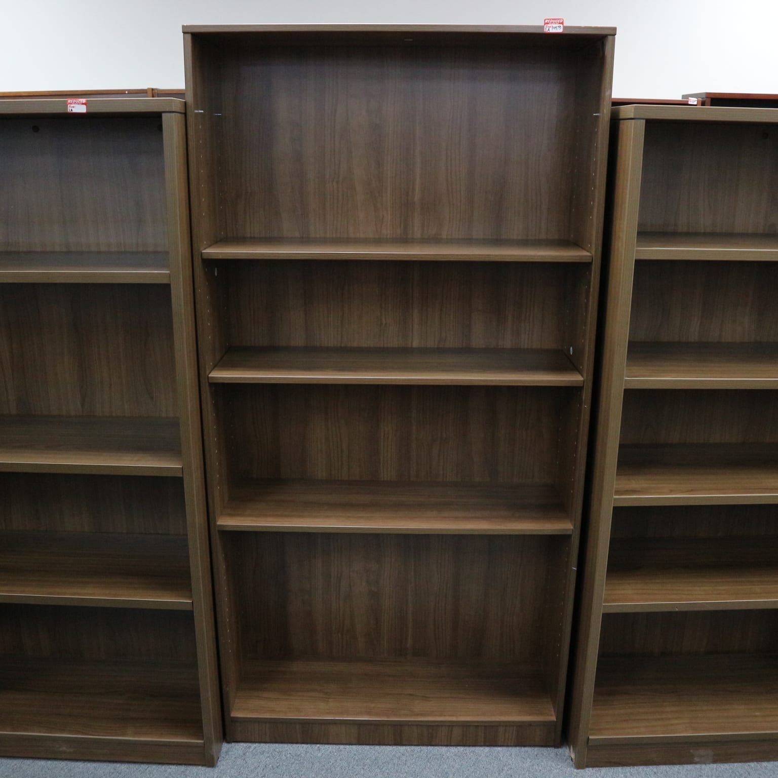 Bookcase Walnut 3-Shelf