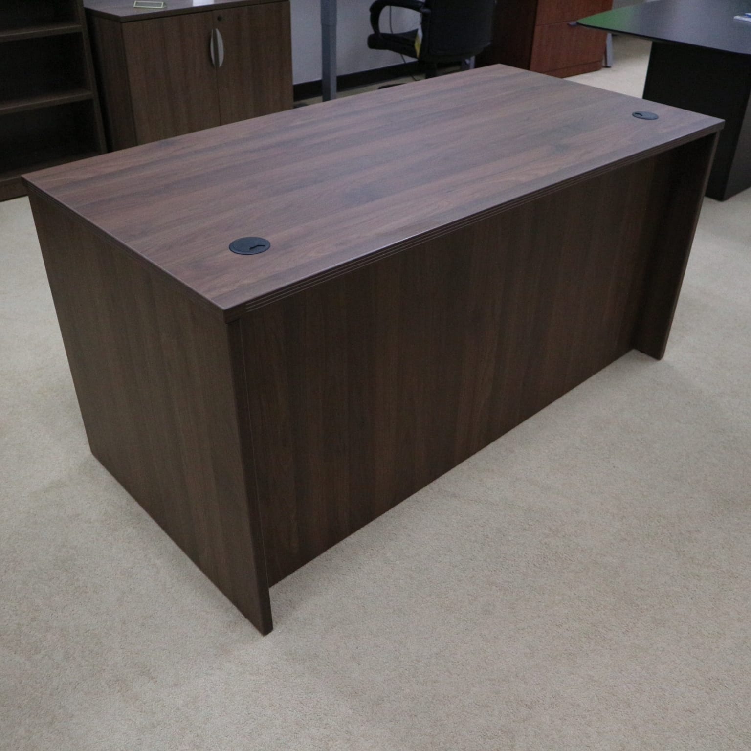 Desk with Two Hanging File - New