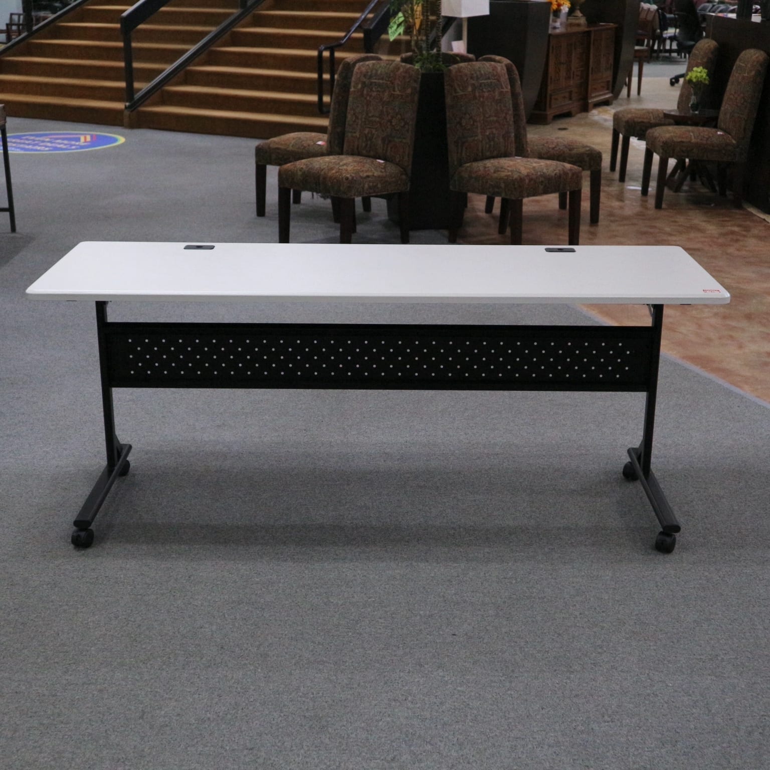 Training Table with Wheels Office Furniture Liquidations