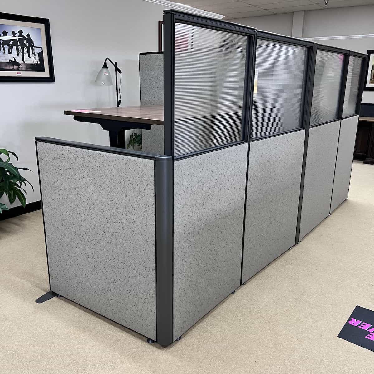 Office Panel Divider with acrylic window