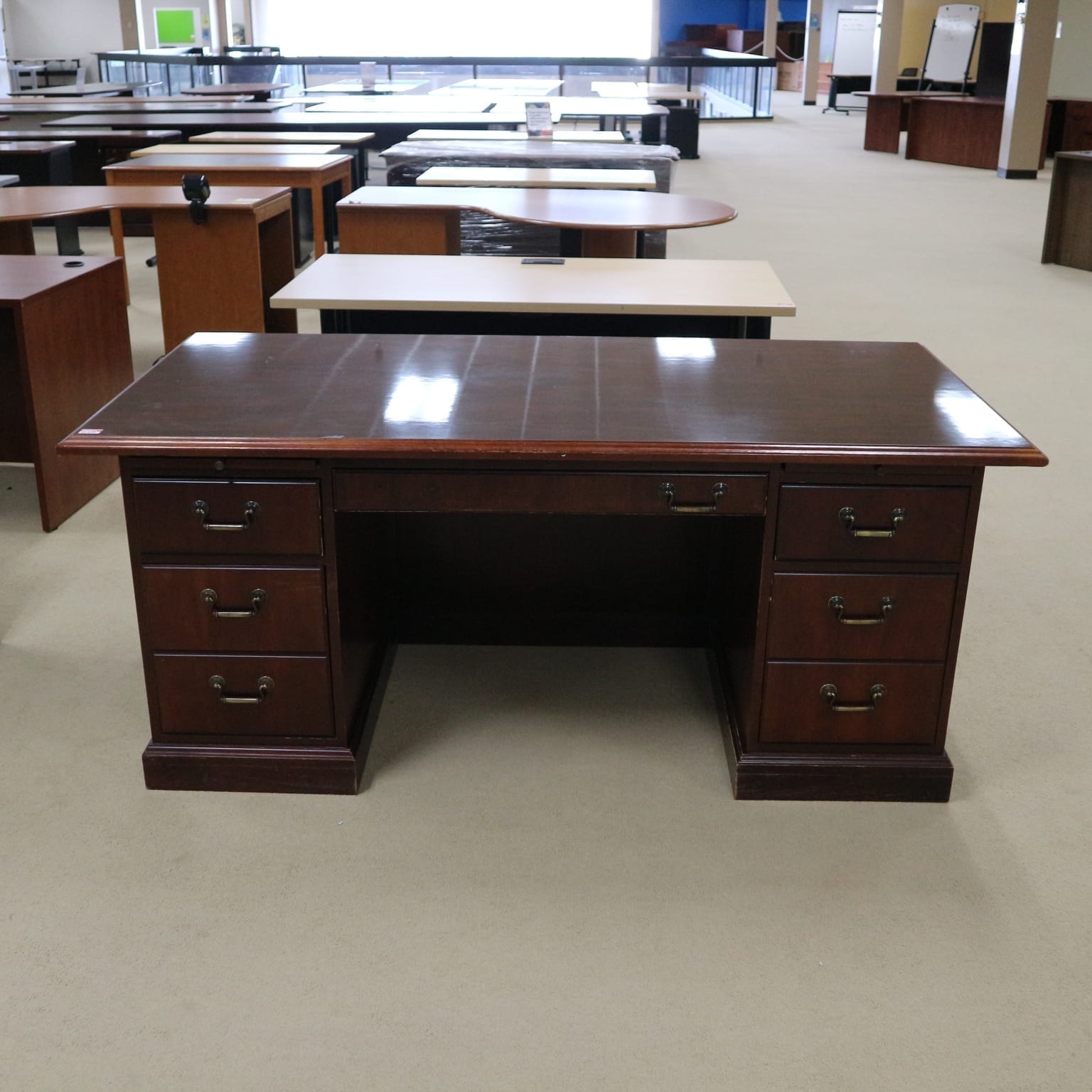 Miller Executive Desk Office Furniture Liquidations
