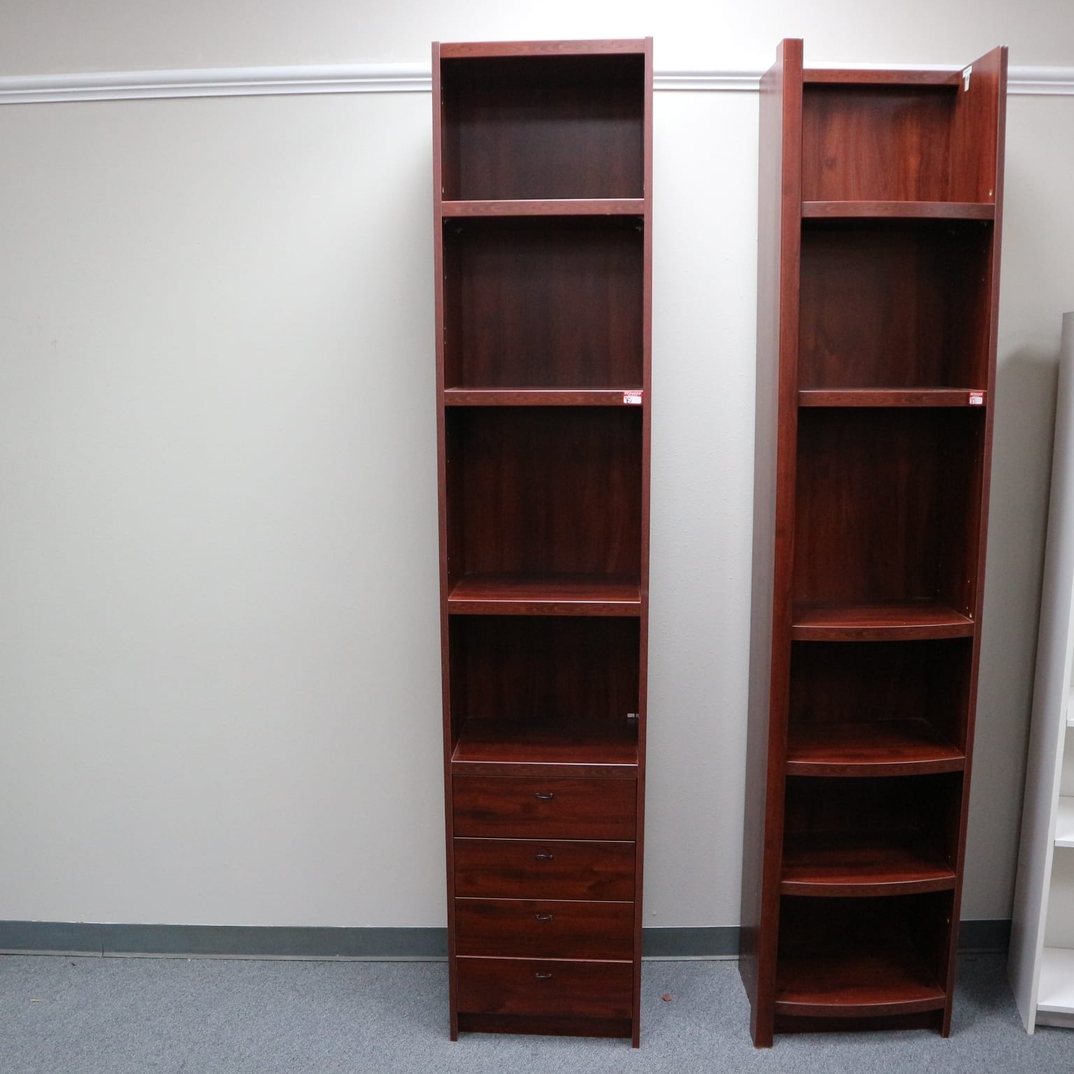 Tall BookcaseCherry Office Furniture Liquidations