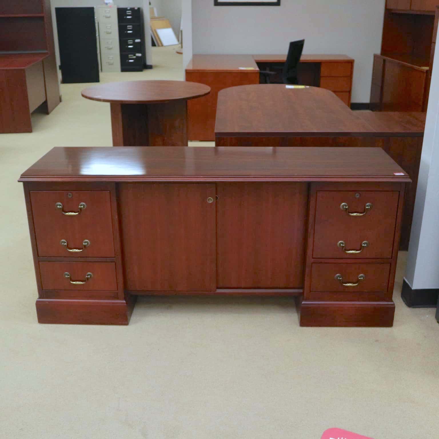 Credenza 66 Cherry Office Furniture Liquidations