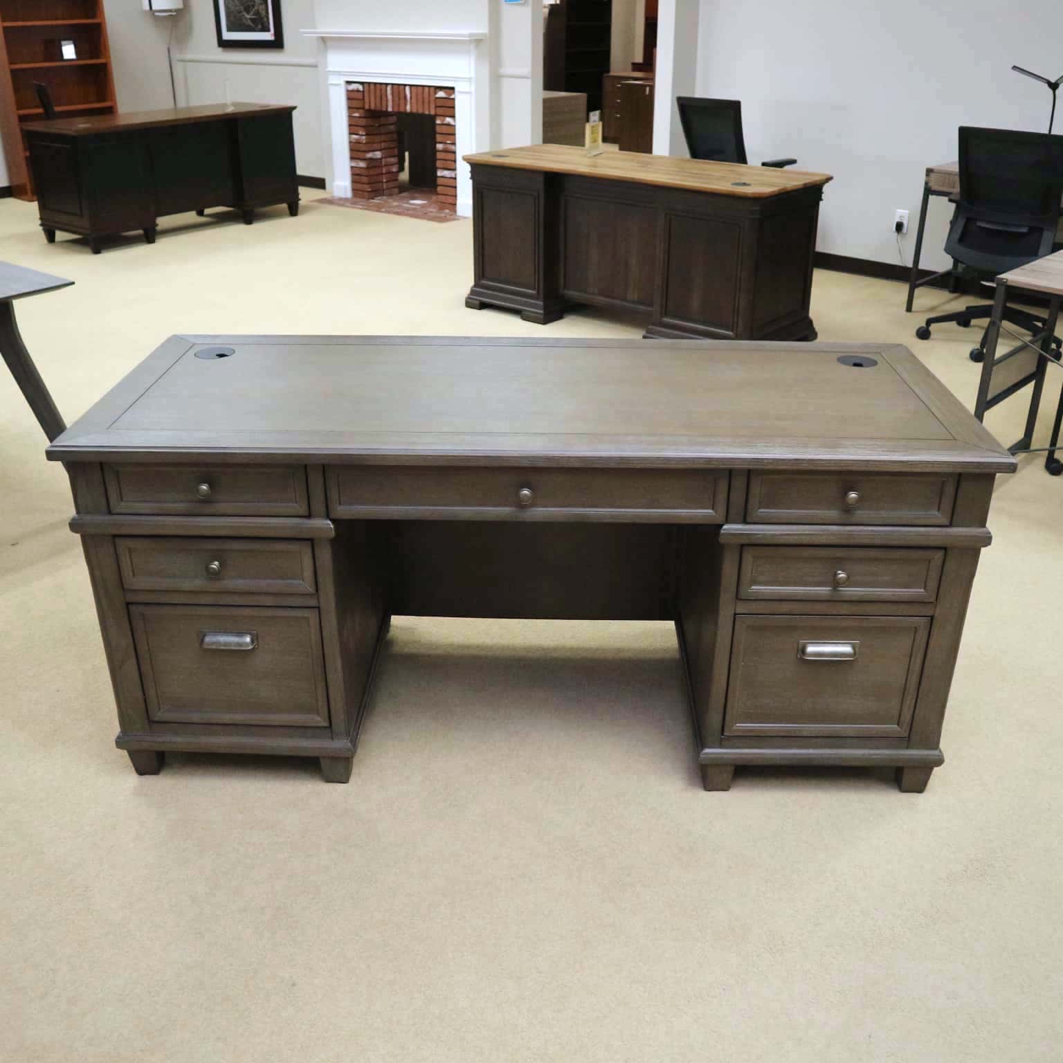 Executive Monroe Luxury Desk New Office Furniture Liquidations