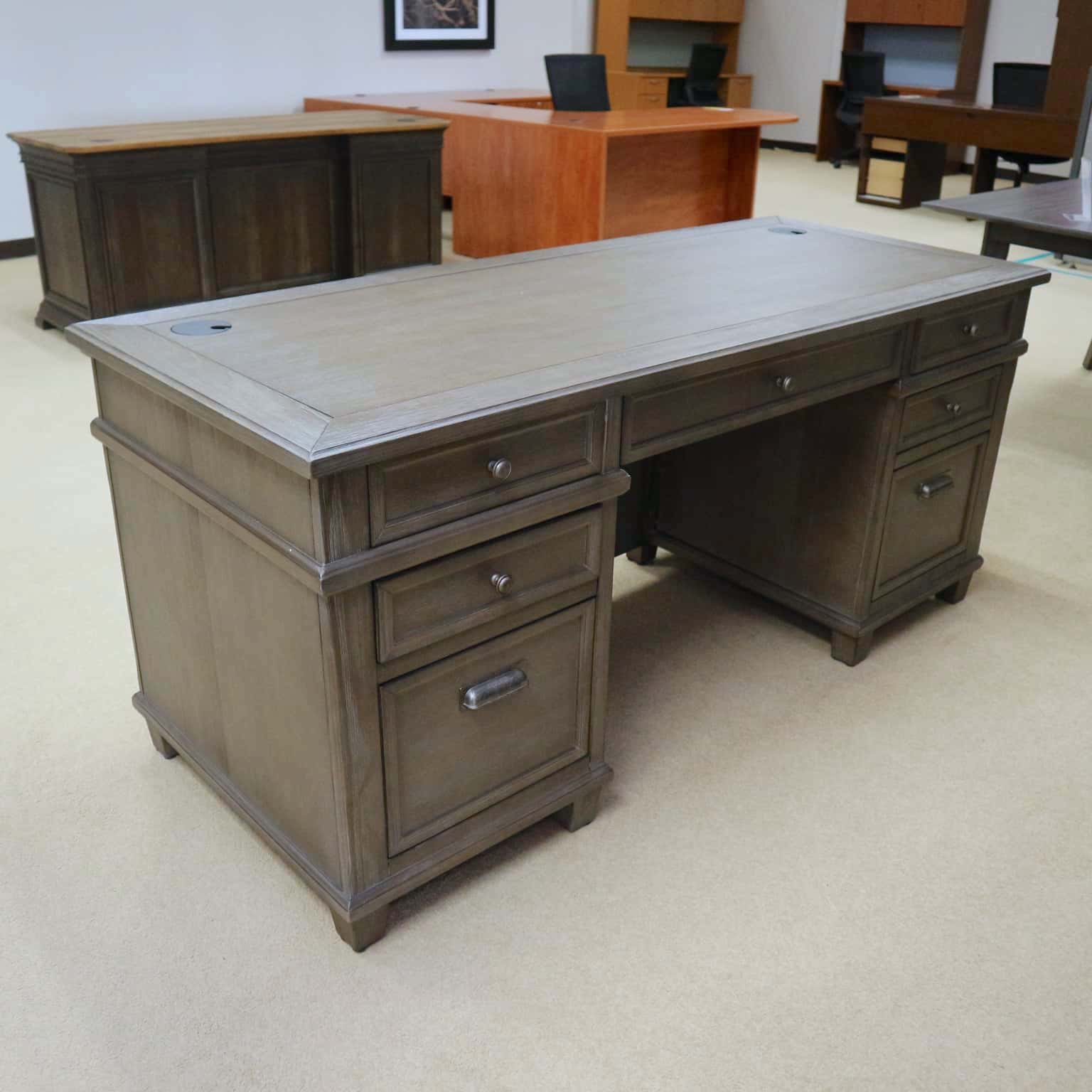 Executive Monroe Luxury Desk New Office Furniture Liquidations