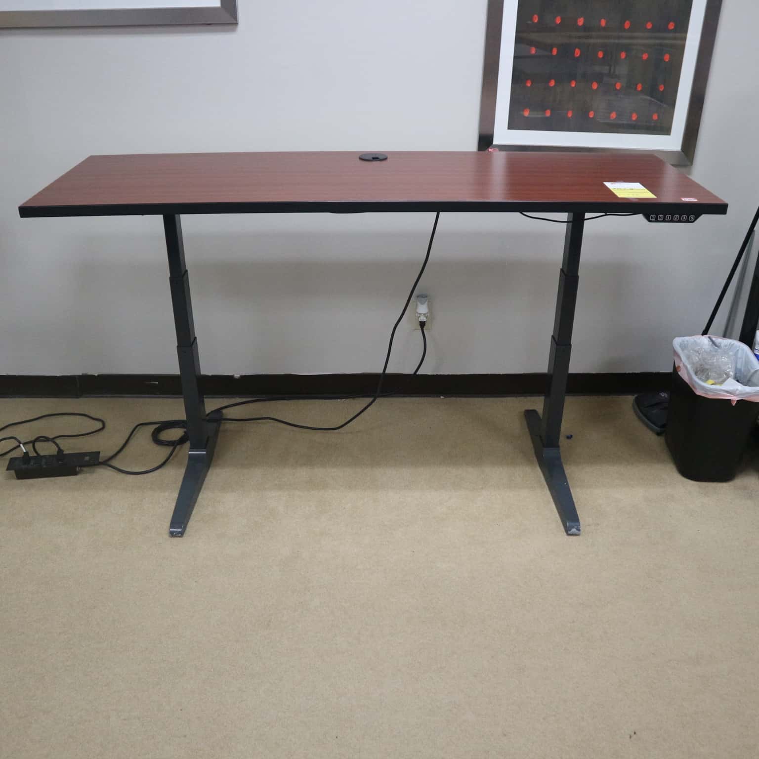 Adjustable Desk Mahogany Office Furniture Liquidations