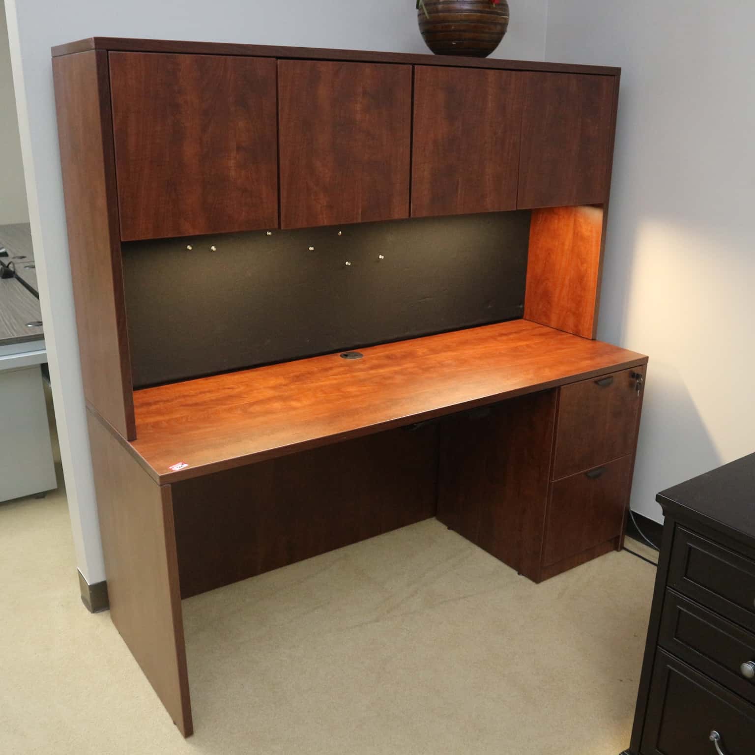 Credenza with Hutch 66 Office Furniture Liquidations