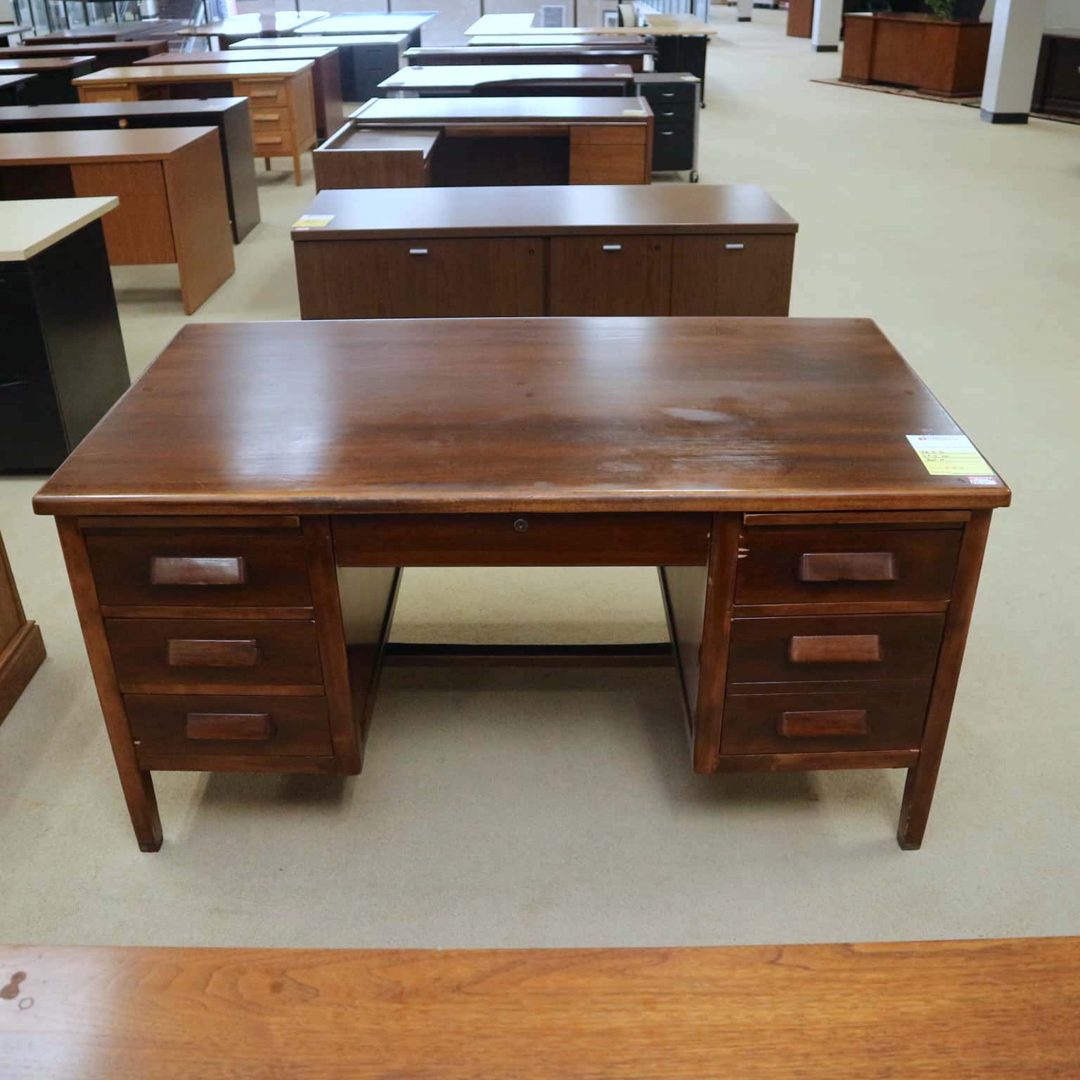 Vintage Mid-Century Desk-Walnut
