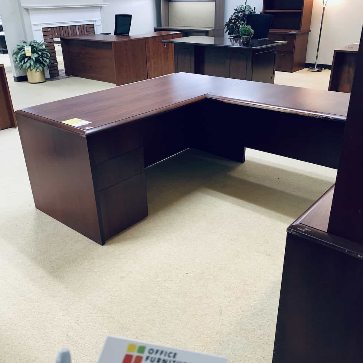 UDesk with Hutch New Office Furniture Liquidations