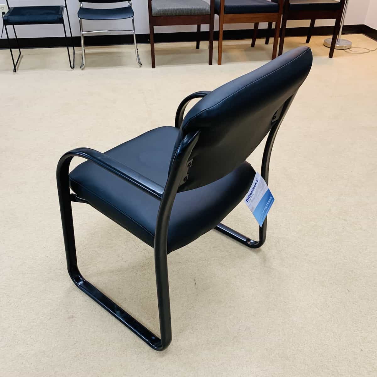 New-Black-vinyl-sled-chair-guest-back