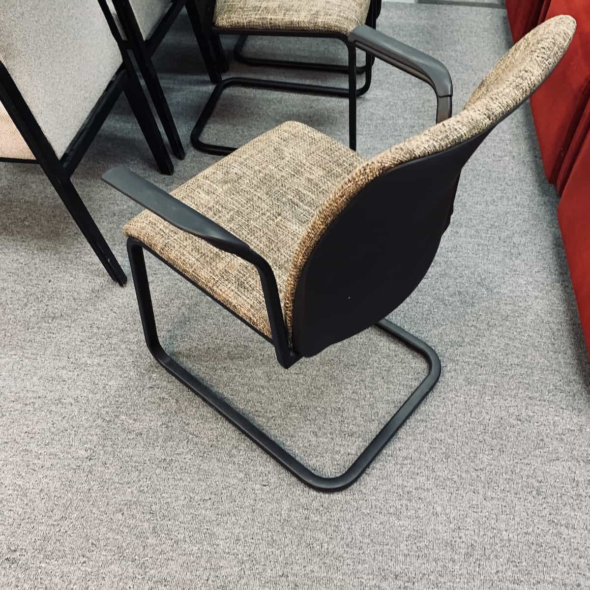 Black-brown-steelcase-guest-chair-back