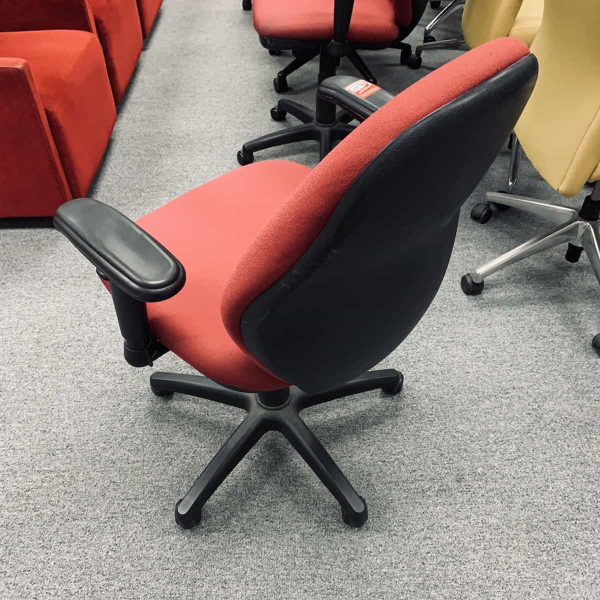 Red-black-task-chair-back