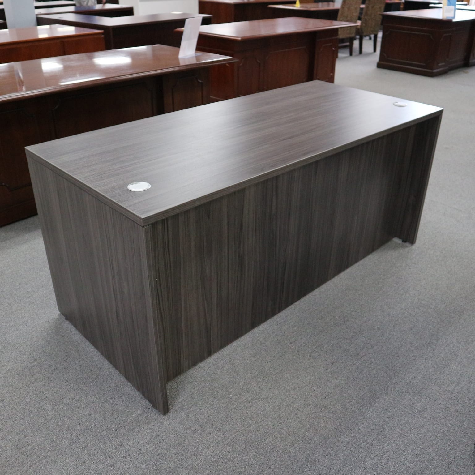 PC/タブレット デスクトップ型PC New - Modern Desk Shell, 8 Colors | Office Furniture Liquidations