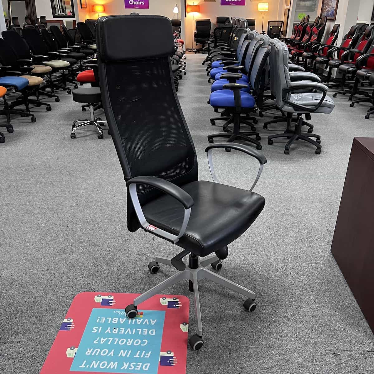 Ikea Markus Black Tall Back Mesh Chair