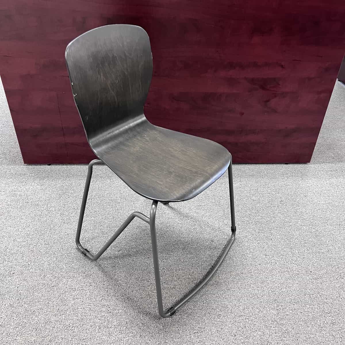 VariDesk Grey Stacking Chair