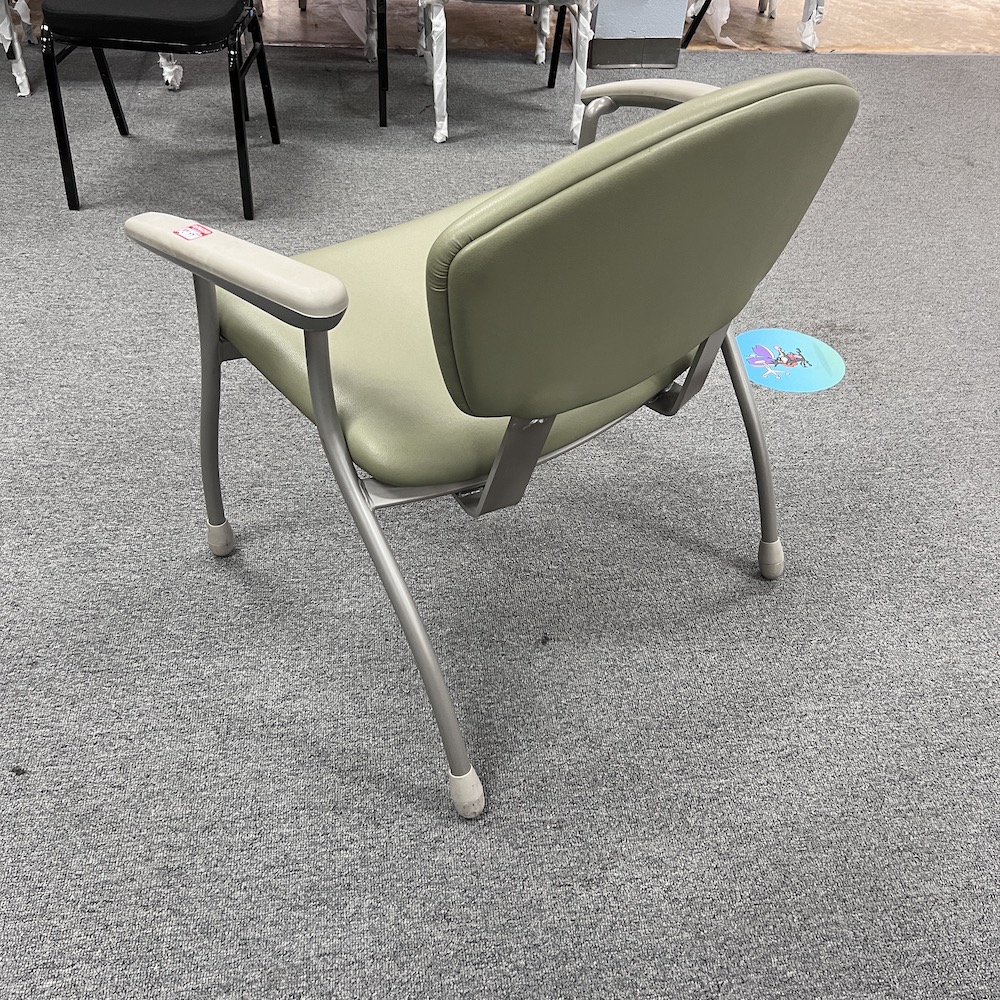 Izzy Pistachio Green Bariatric Guest Chair - Image 2