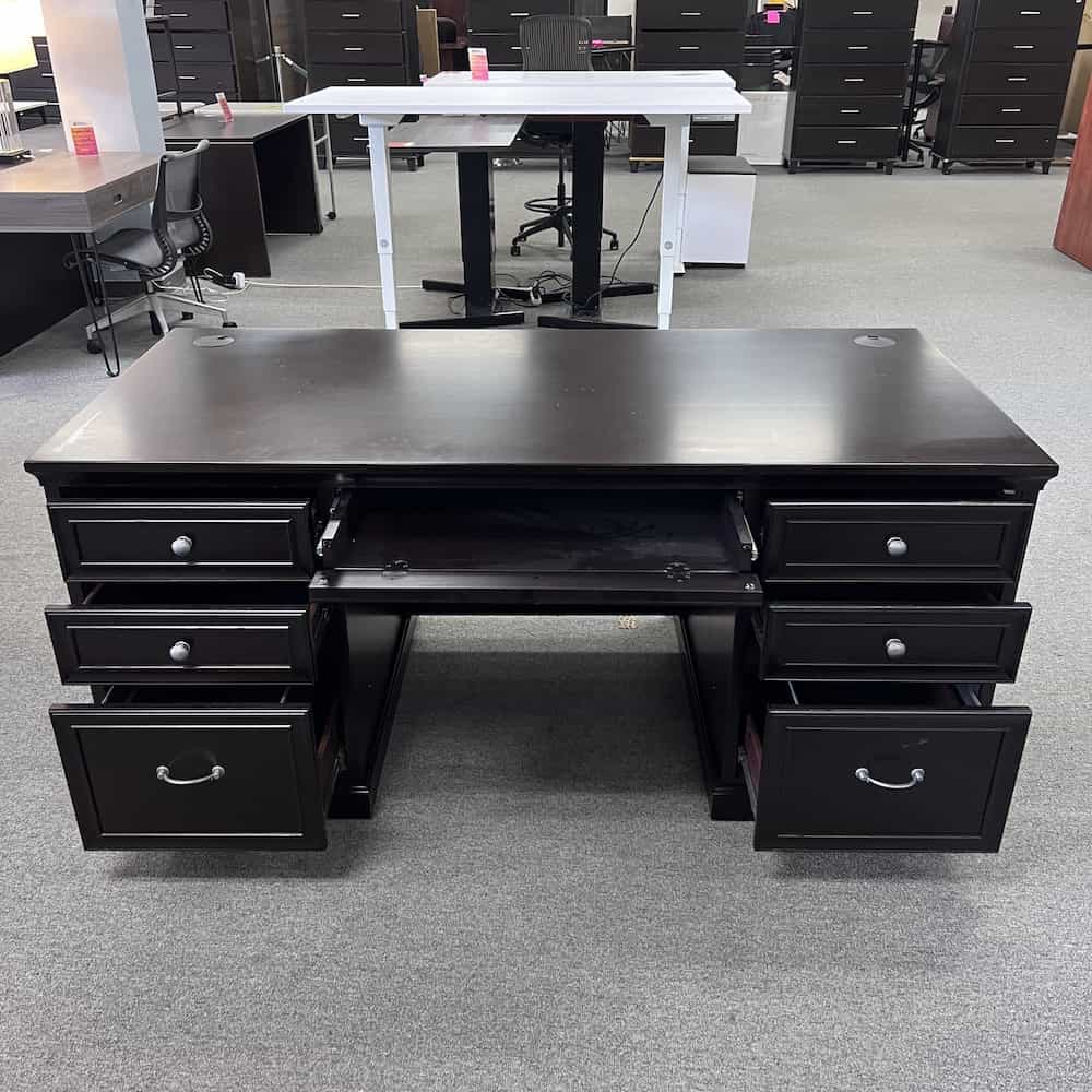 New 68" Markle Collection Espresso Transitional Executive Credenza