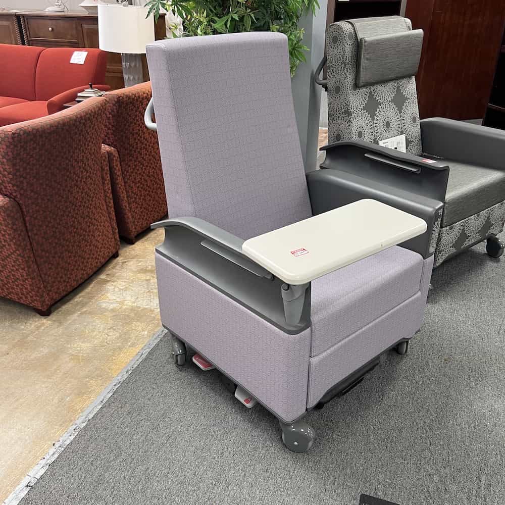 Purple Steelcase Empath Medical Chair Patient Recliner Office
