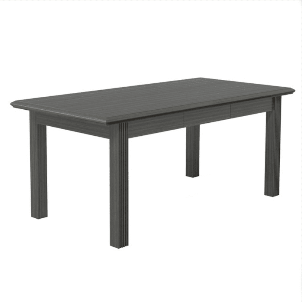 traditional table desk - grey