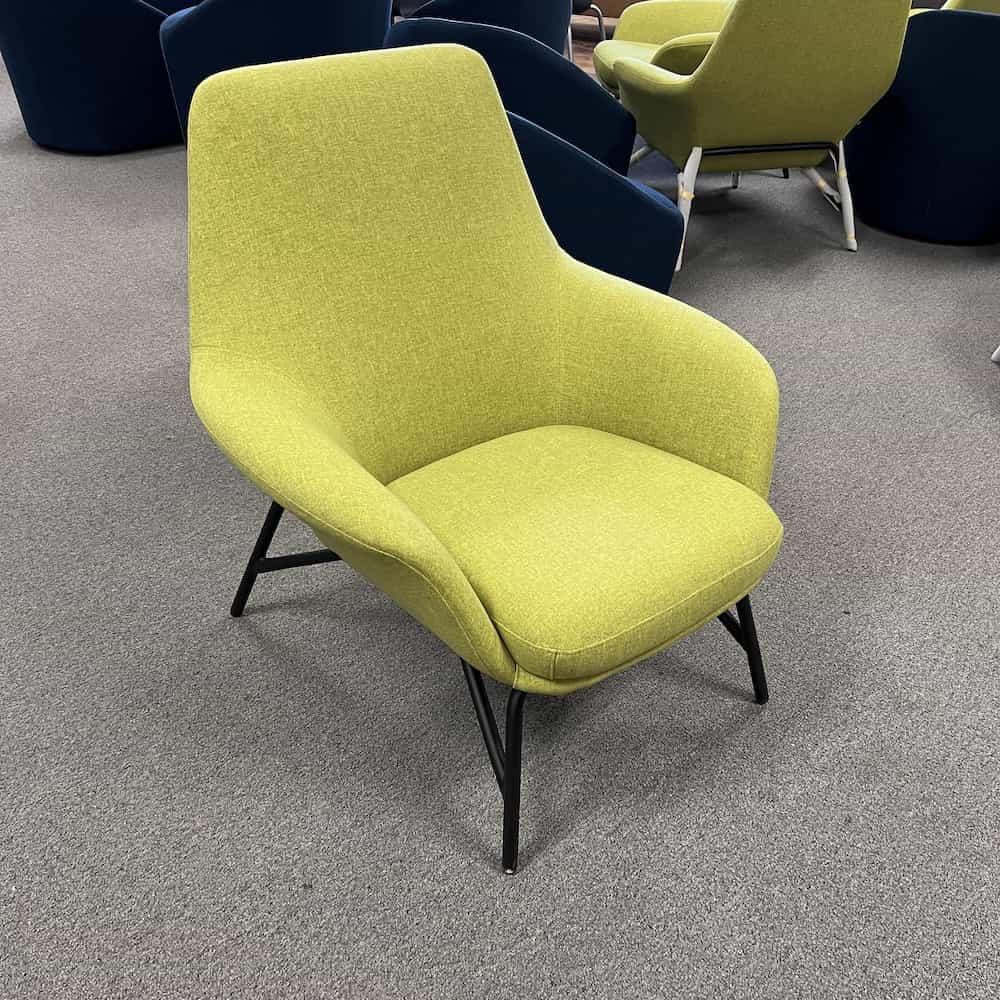 Contemporary Arm Chair green