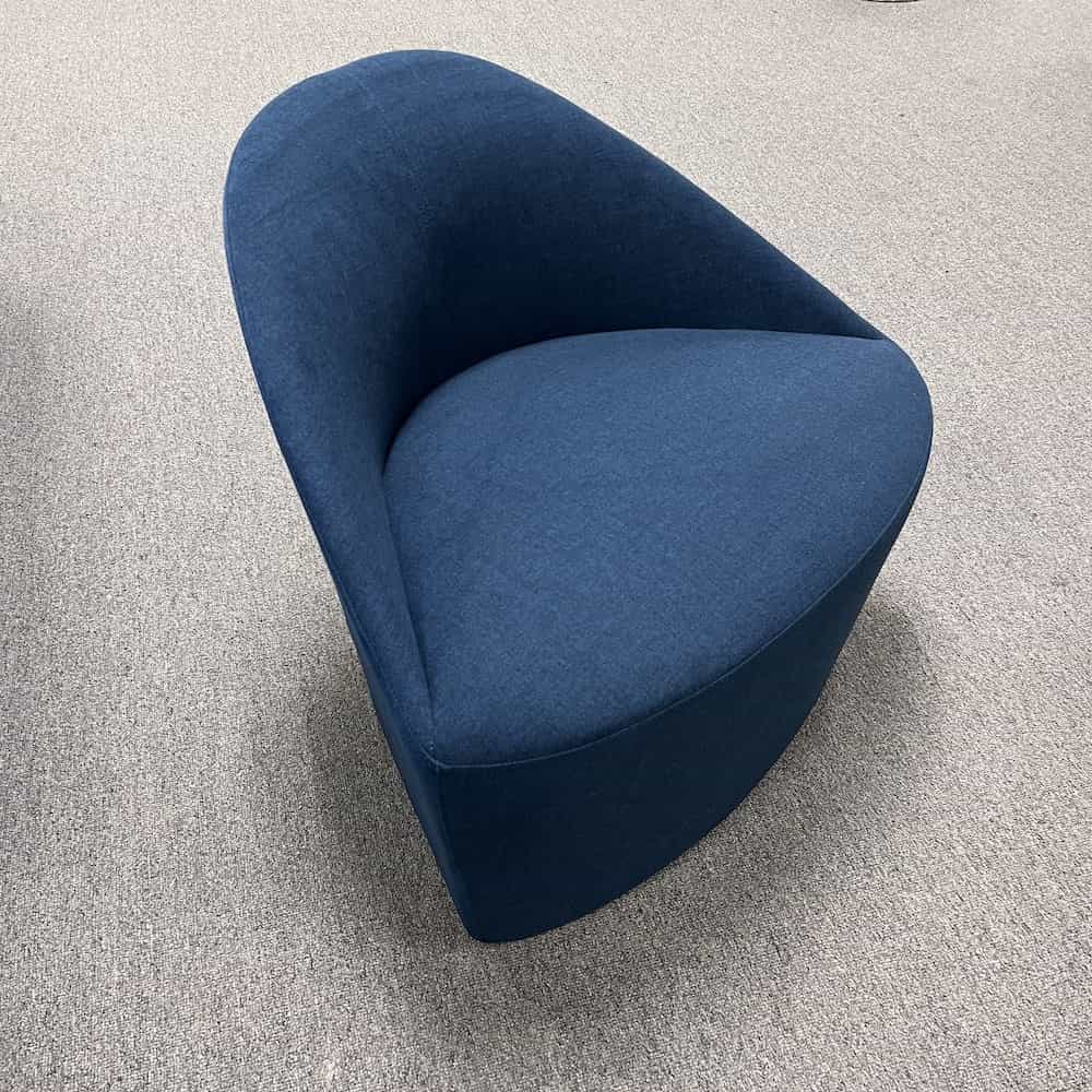 Contemporary Arm Chair blue
