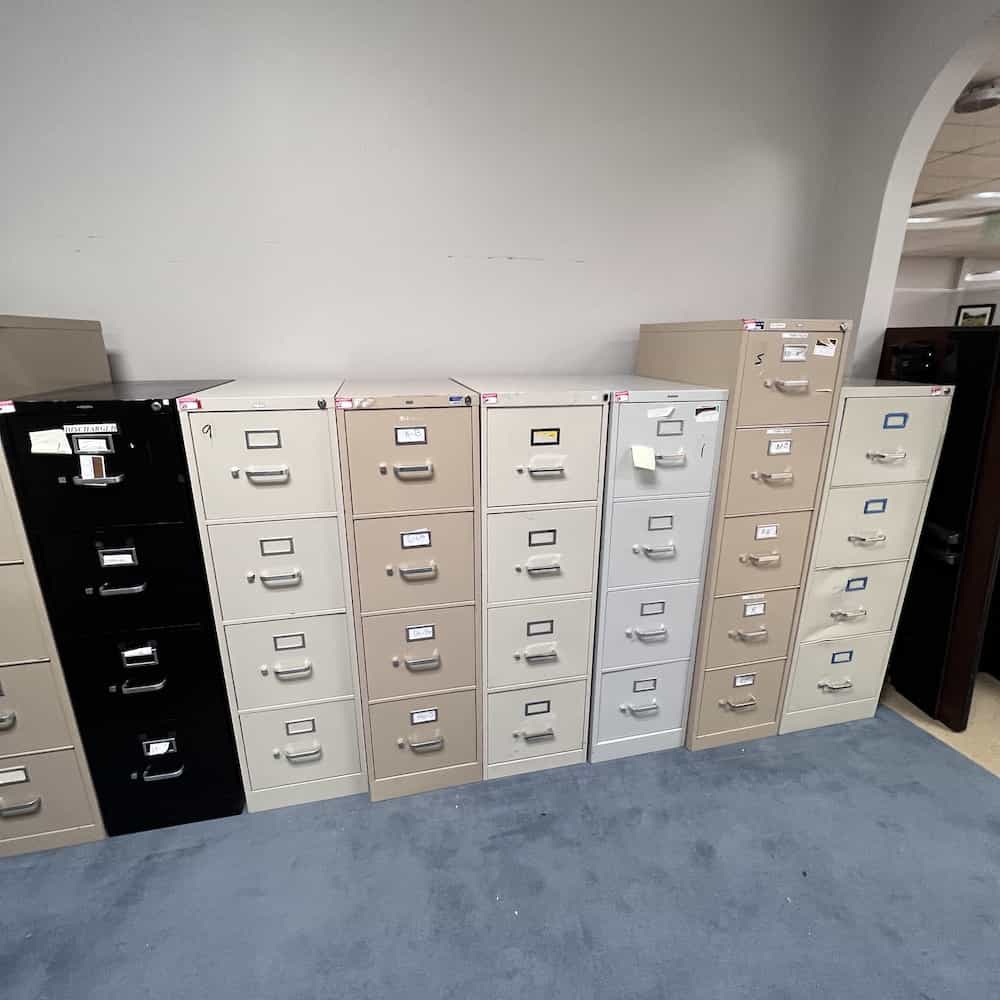 various 4-5 drawer vertical metal files