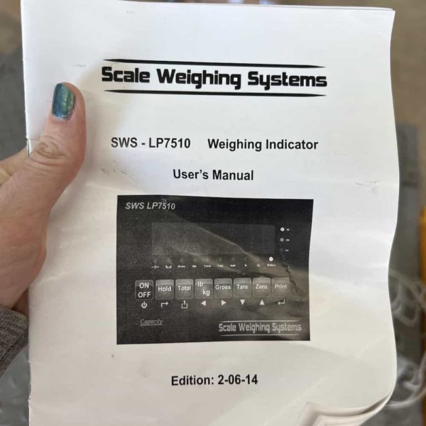 Digital Floor Scale with Ramp instruction manual