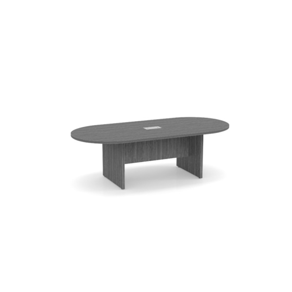 8 ft racetrack conference table, new office furniture, laminate