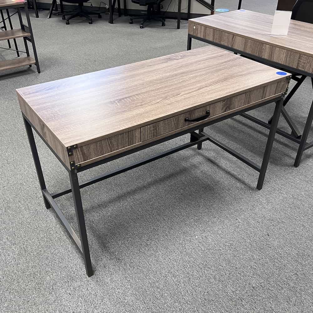 industrial writing desk