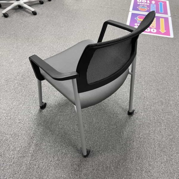 Stacking Rolling Chair with Arms