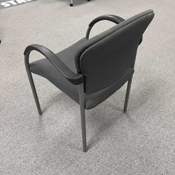 Stacking Rolling Chair with Arms