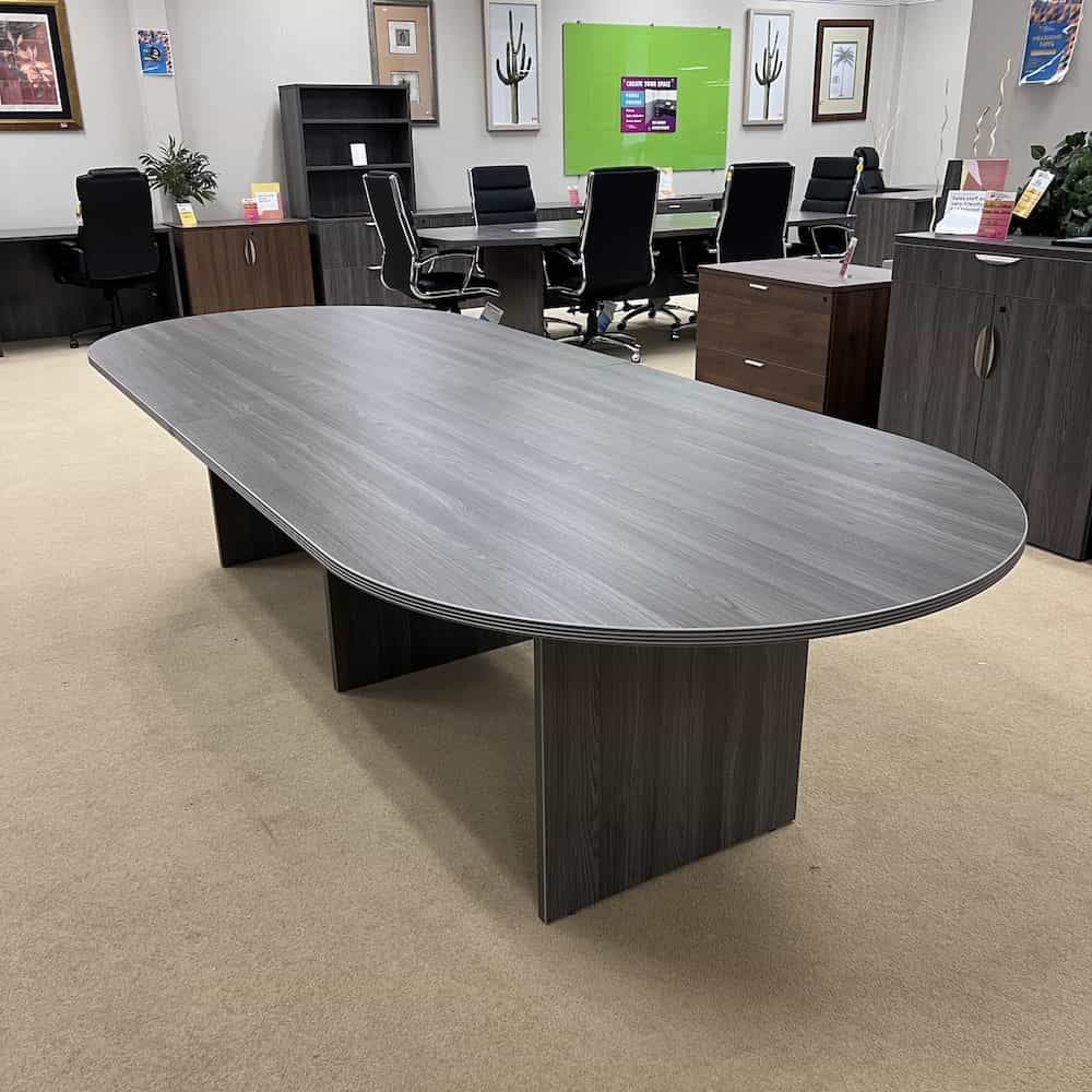 samoa grey racetrack conference table