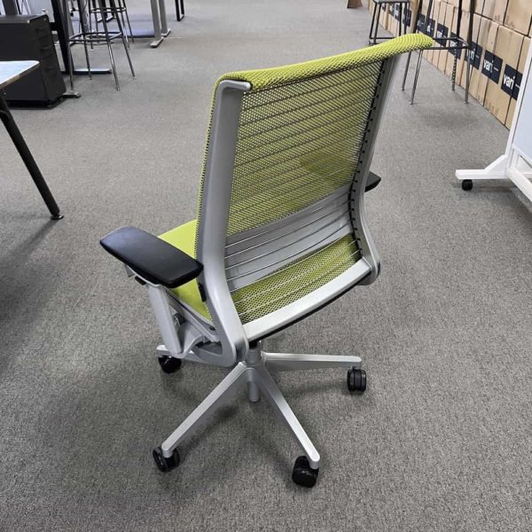 lime green office chair