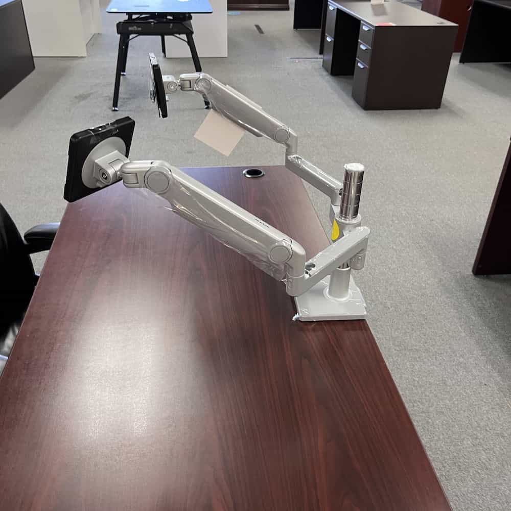 dual monitor arm