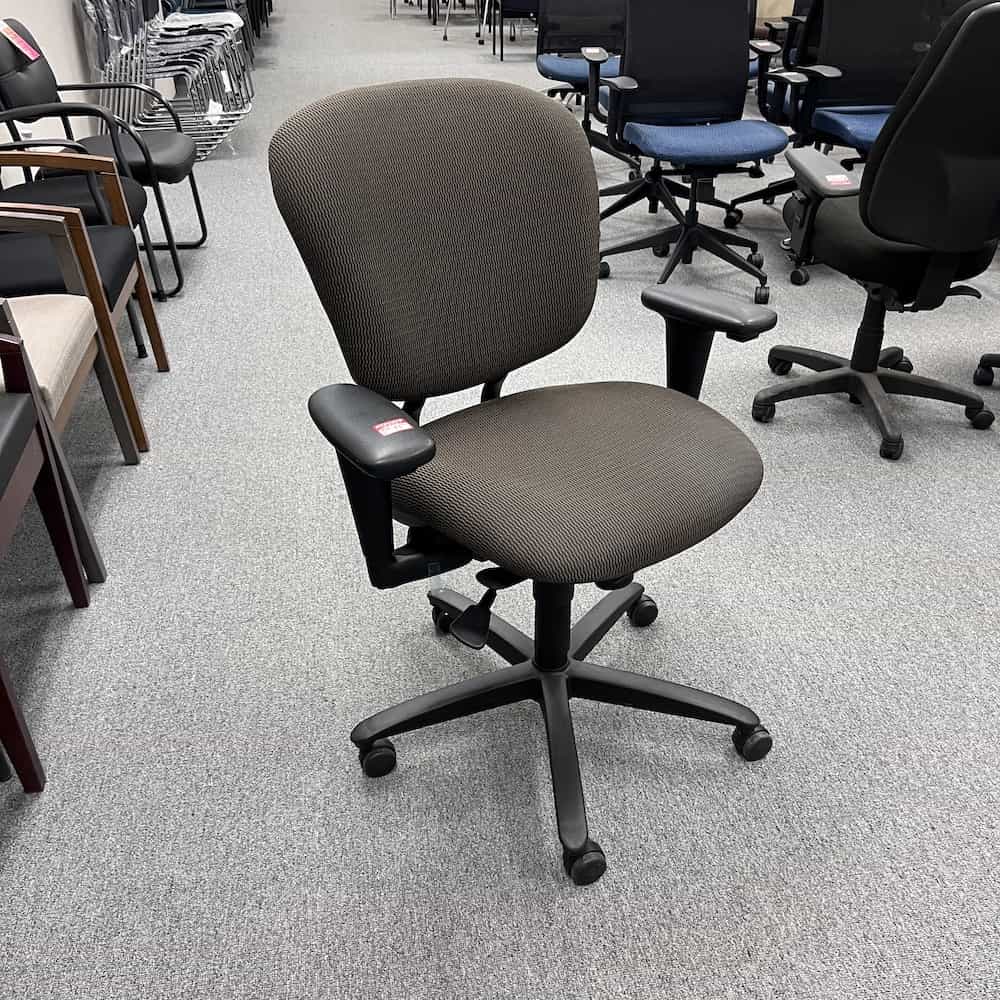 Task Chair, brown and black