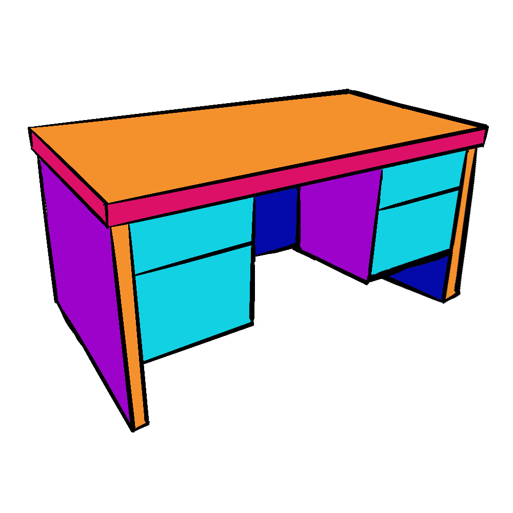 Straight Desk