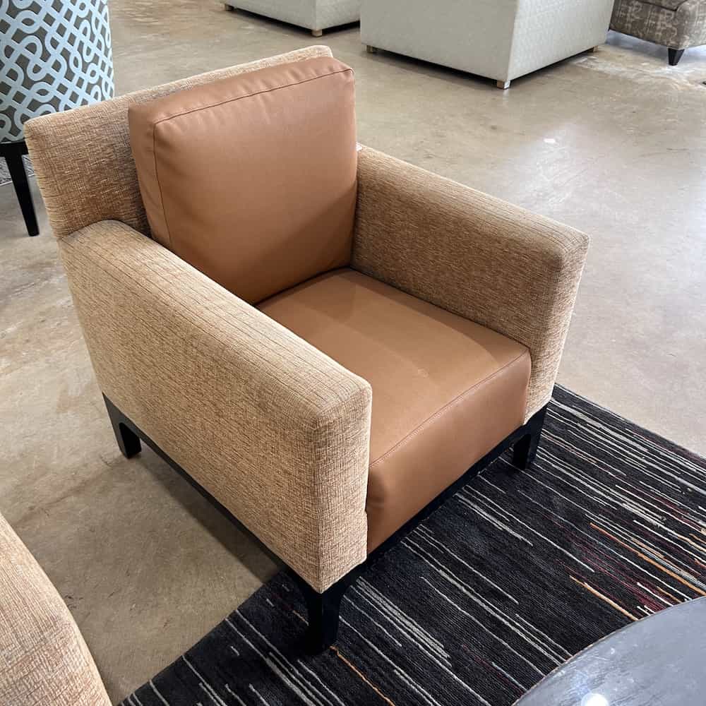 Modern Arm Chair, tan