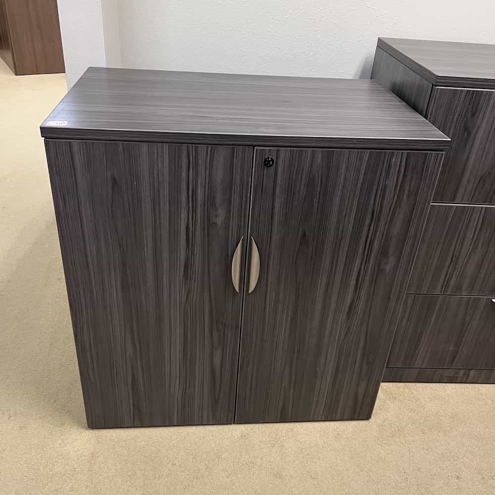 coastal grey 2 drawer cabinet