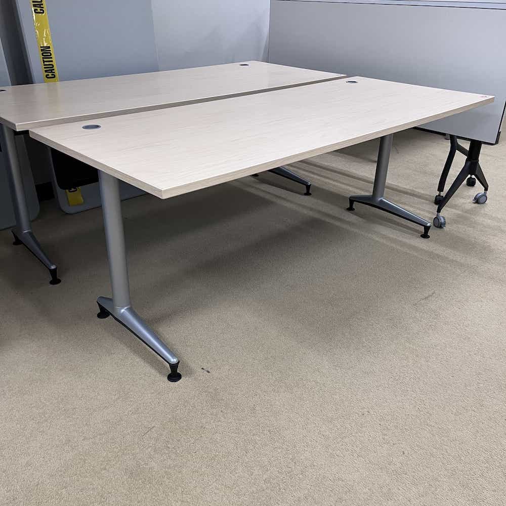 maple and silver training table