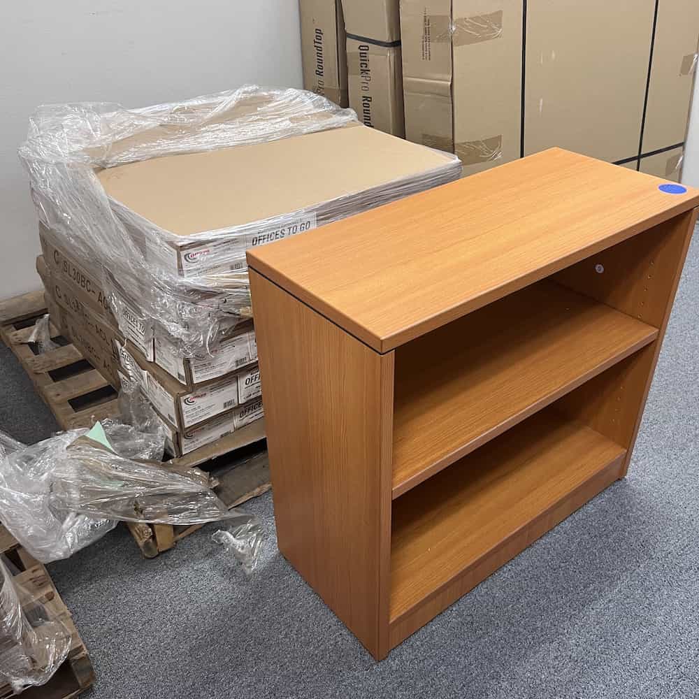 honey bookcase 30 tall in the box