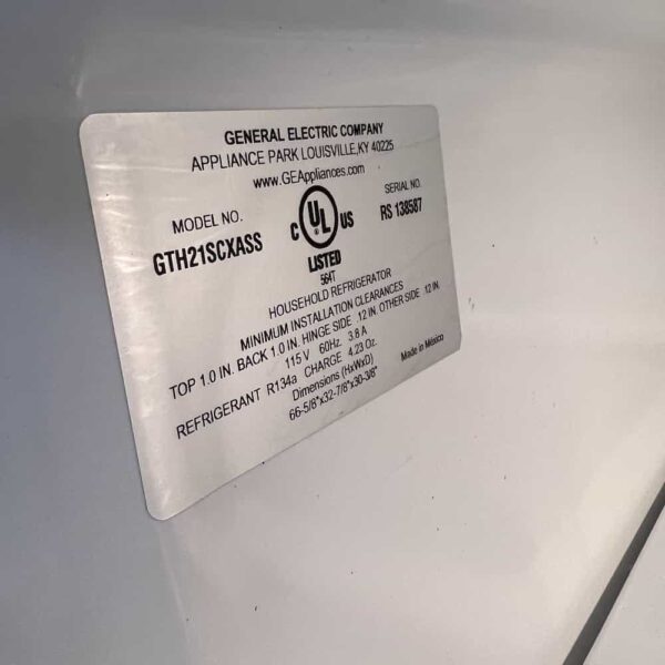 ge stainless steel fridge