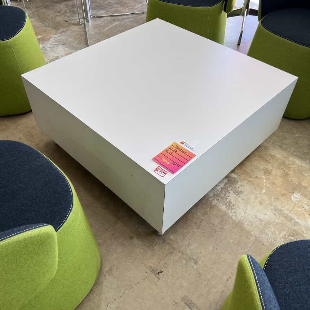 white coffee table square block national