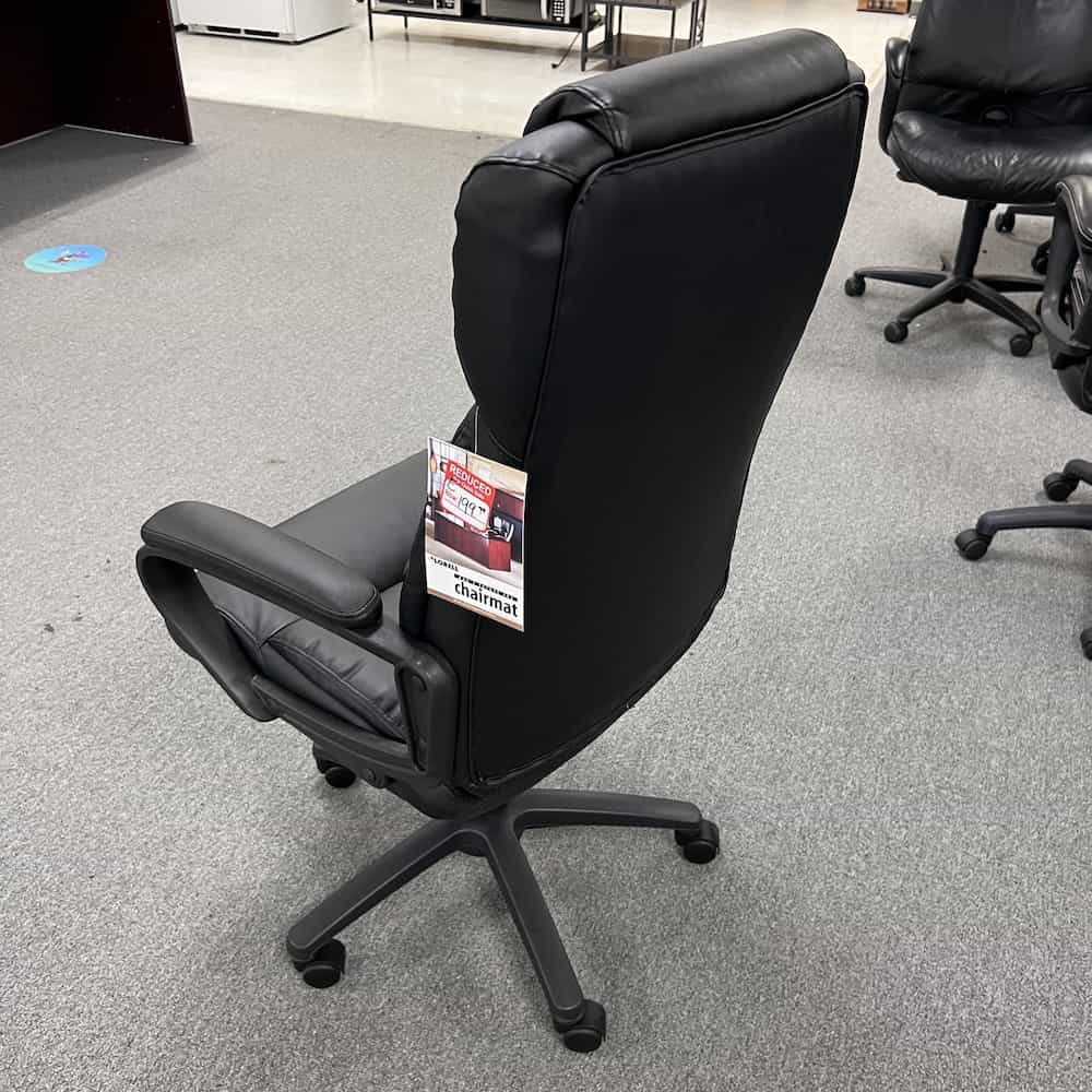 black executive office chair