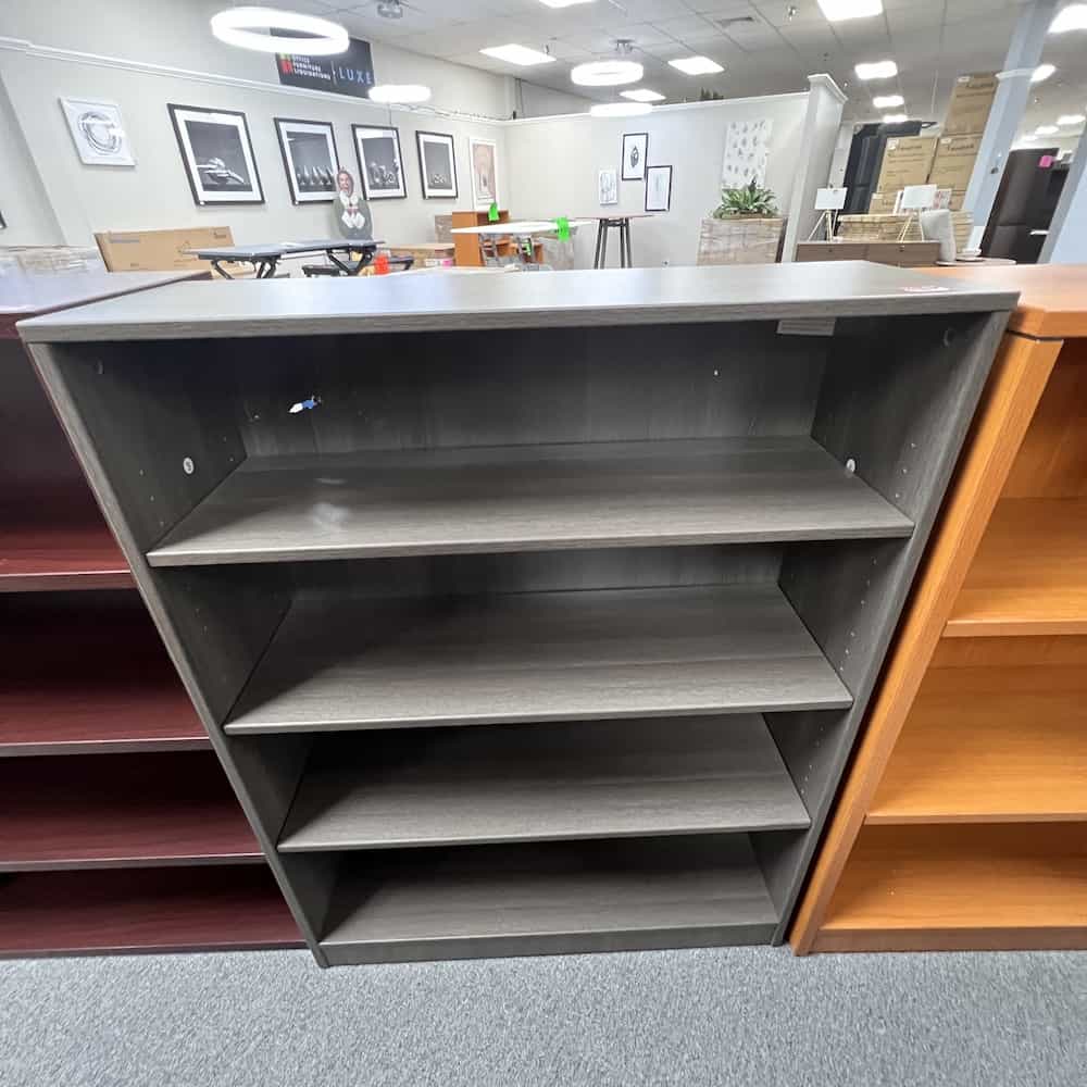 grey bookcase 48" tall and laminate
